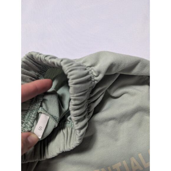 Fear of God Essentials Seafoam Sweat Shorts Soft Green Loose Women's Small S - Picture 5 of 6
